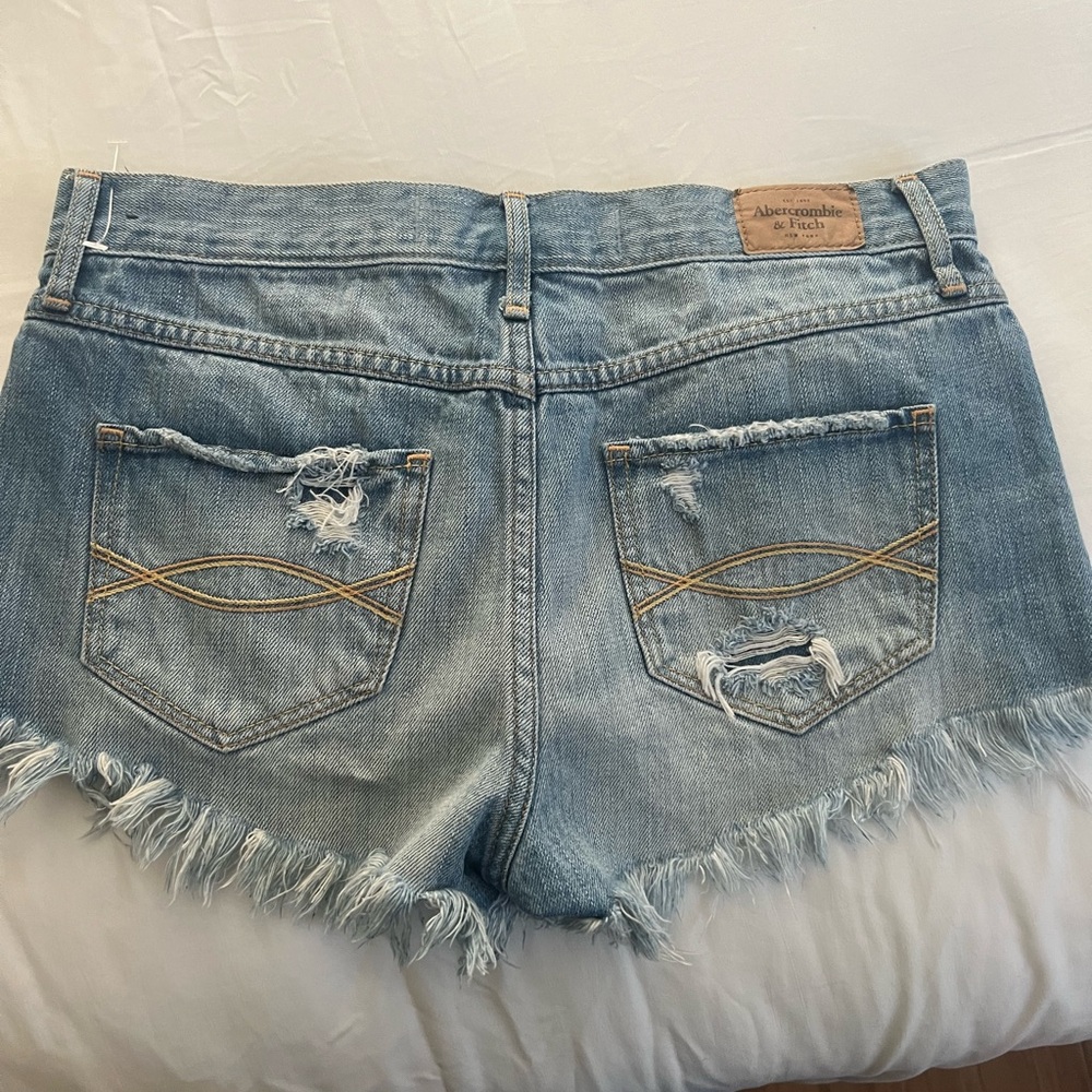 Abercrombie Jean shorts. Size 4